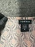 Torrid 100% Polyester Pink Short Sleeve Blouse Size 2X Plus (2) - photo 7