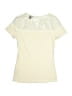 H&M Ivory Short Sleeve Top Size XS (kids) - photo 2