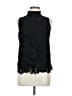 Ann Taylor 100% Polyester Black Sleeveless Blouse Size M - photo 1