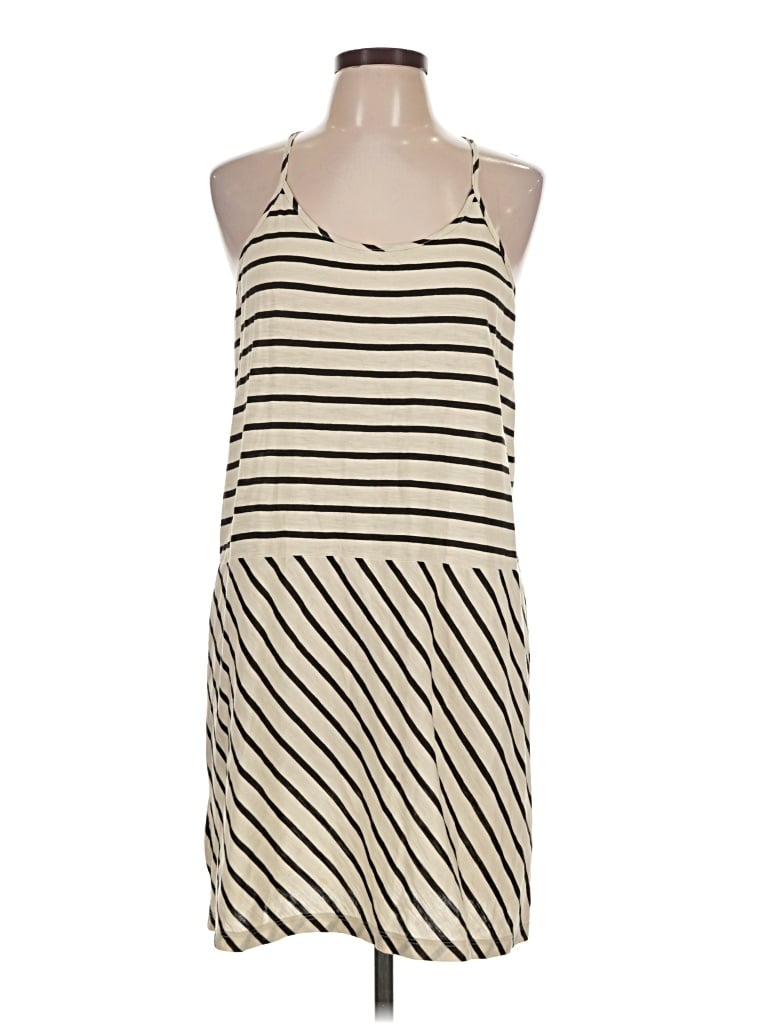 Pre-owned Ann Taylor Loft Casual Dress In Ivory