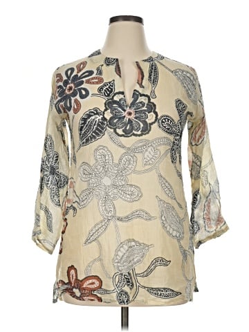 Unbranded 3/4 Sleeve Blouse (view 1)