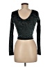 A'gaci Black Long Sleeve T-Shirt Size M - photo 2