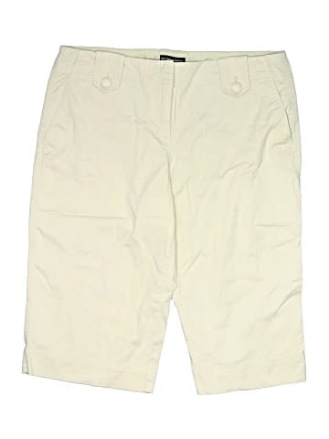 New York & Company Khaki Shorts (view 1)