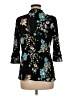 ACE Fashion 100% Polyester Black 3/4 Sleeve Blouse Size M - photo 2