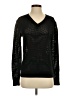 Moda International 100% Cotton Black Pullover Sweater Size XS - photo 1