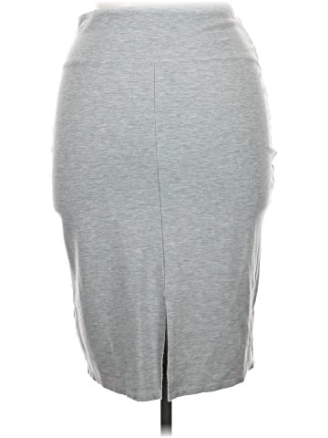 Linda Allard Ellen Tracy Silk Skirt (view 2)