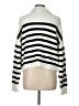 For The Republic Stripes Ivory Pullover Sweater Size L - photo 2