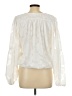Haver + Blair 100% Polyester Ivory Long Sleeve Blouse Size L - photo 2