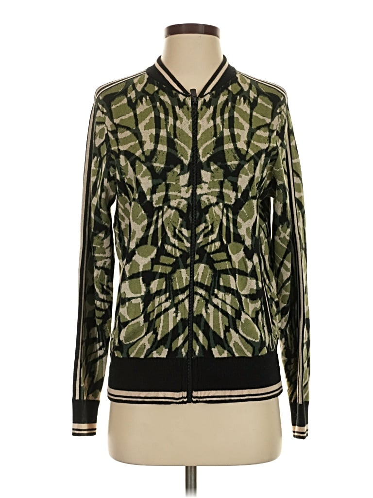 Pre-owned Liverpool Los Angeles Cardigan Sweater In Green