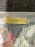 Jump Metallic Silver Casual Pants Size L - photo 7