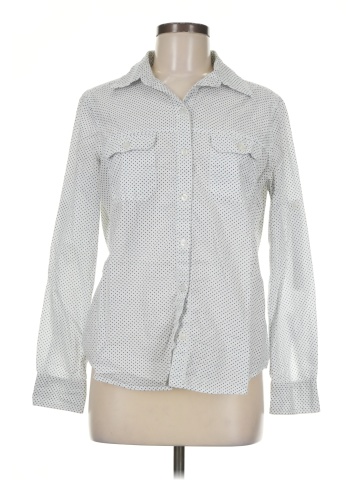 New York & Company Long Sleeve Button-Down Shirt (view 1)