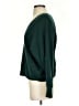 Pilcro 100% Cashmere Green Cashmere Pullover Sweater Size S - photo 5