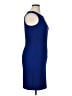 Dana Buchman Solid Blue Cocktail Dress Size 14 - photo 4