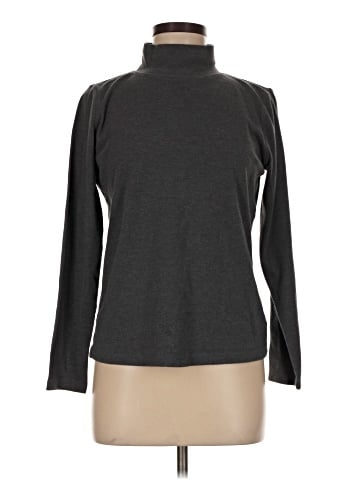 St. John's Bay Long Sleeve Turtleneck (view 1)