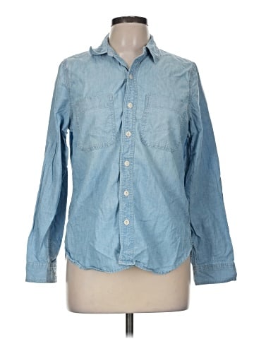 Madewell Chambray Button-Up Sailor Shirt (view 1)