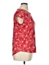 Ava James Floral Red Short Sleeve T-Shirt Size XL - photo 4