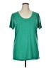 Athleta Green Short Sleeve T-Shirt Size XL (tall) - photo 1