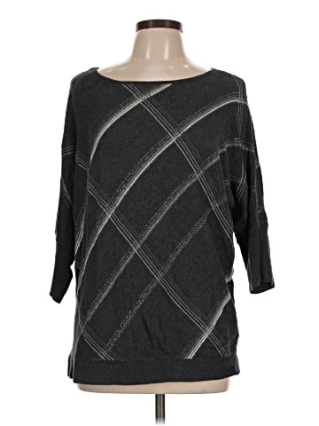Liz Claiborne 3/4 Sleeve T-Shirt (view 1)