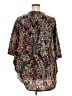 Beeson River Brown 3/4 Sleeve Blouse Size 3X - photo 2
