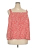 Torrid 100% Cotton Red Tank Top Size 4X Plus (4) - photo 1
