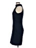 H&M Solid Blue Cocktail Dress Size 6 - photo 5