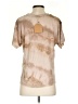 Kori America Tie-dye Tan Short Sleeve Blouse Size S - photo 2