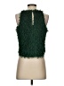 Ark & Co. 100% Polyester Green Sleeveless Blouse Size S - photo 2