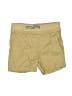 Cat & Jack 100% Cotton Solid Tan Khaki Shorts 9-12 MO / 12 MO - photo 1