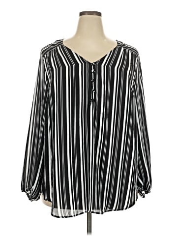 Torrid Long Sleeve Blouse (view 1)