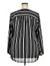 Torrid 100% Polyester Black Long Sleeve Blouse Size 2X Plus (2) - photo 2
