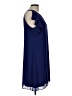 Vince Camuto 100% Polyester Solid Blue Cocktail Dress Size 12 - photo 4