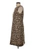 Chico's Animal Print Brown Cocktail Dress Size Med (1) - photo 5