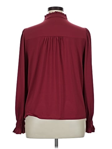 Marc New York Andrew Marc Long Sleeve Blouse (view 2)