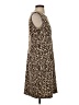 Chico's Animal Print Brown Cocktail Dress Size Med (1) - photo 4