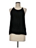 Naked Zebra 100% Polyester Black Sleeveless Blouse Size M - photo 1
