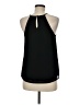Naked Zebra 100% Polyester Black Sleeveless Blouse Size M - photo 2