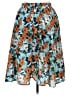 Shein 100% Polyester Floral Blue Casual Skirt Size XL - photo 2