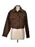 Sage the Label 100% Polyester Houndstooth Brown Jacket Size L - photo 1