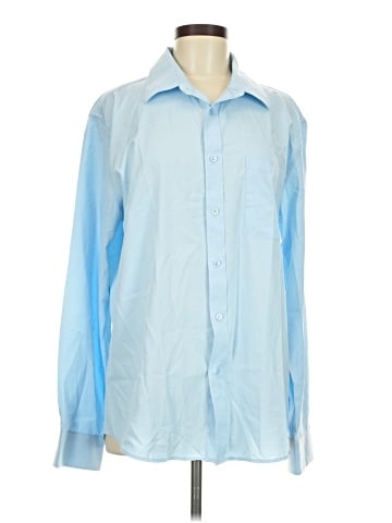Unbranded Long Sleeve Button-Down Shirt (view 1)
