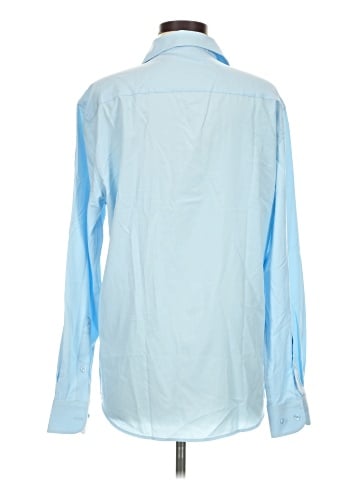Unbranded Long Sleeve Button-Down Shirt (view 2)