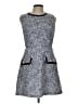 Zara Basic Tweed Gray Casual Dress Size L - photo 1