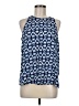 Old Navy 100% Rayon Blue Sleeveless Blouse Size M - photo 1