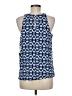 Old Navy 100% Rayon Blue Sleeveless Blouse Size M - photo 2
