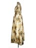 BHLDN 100% Polyester Floral Yellow Cocktail Dress Size 12 - photo 5