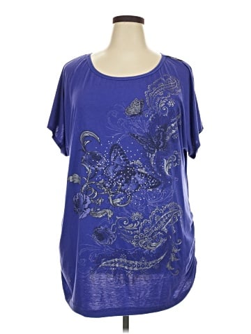 Fashion Bug Short Sleeve Blouse (view 1)
