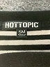 Hot Topic Stripes Black Short Sleeve Turtleneck Size S - photo 7