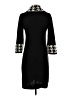 Studio 1 100% Acrylic Houndstooth Black Turtleneck Sweater Size S - photo 2