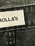 Rolla's 100% Cotton Black Denim Skirt Size 30 waist - photo 4
