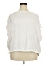 EXLURA 100% Terylene White 3/4 Sleeve Top Size 2X - photo 1