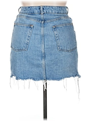 Topshop Denim Skirt (view 2)